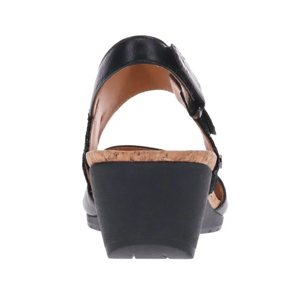 NEW REVERE GRENADA ORTHOTIC 3 Point Adjustable STRAP Supportive Wedge Sz 9 EU 40